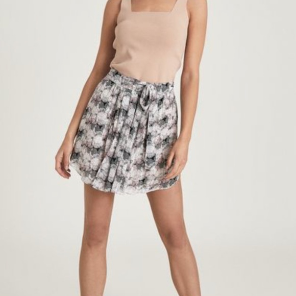 NWT REISS Jonah-Circle Printed Flip Skirt - US 4 - Picture 2 of 7